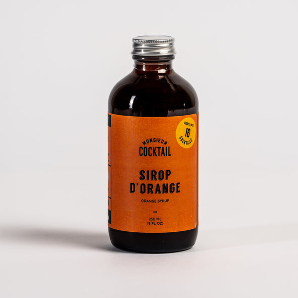 ORANGE SYRUP - MONSIEUR COCKTAIL