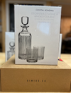 Bohemia Crystal Decanter + 2 OLD FASHIONED