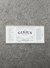 4 Ginius Bottles, Filtration Kit & Labels