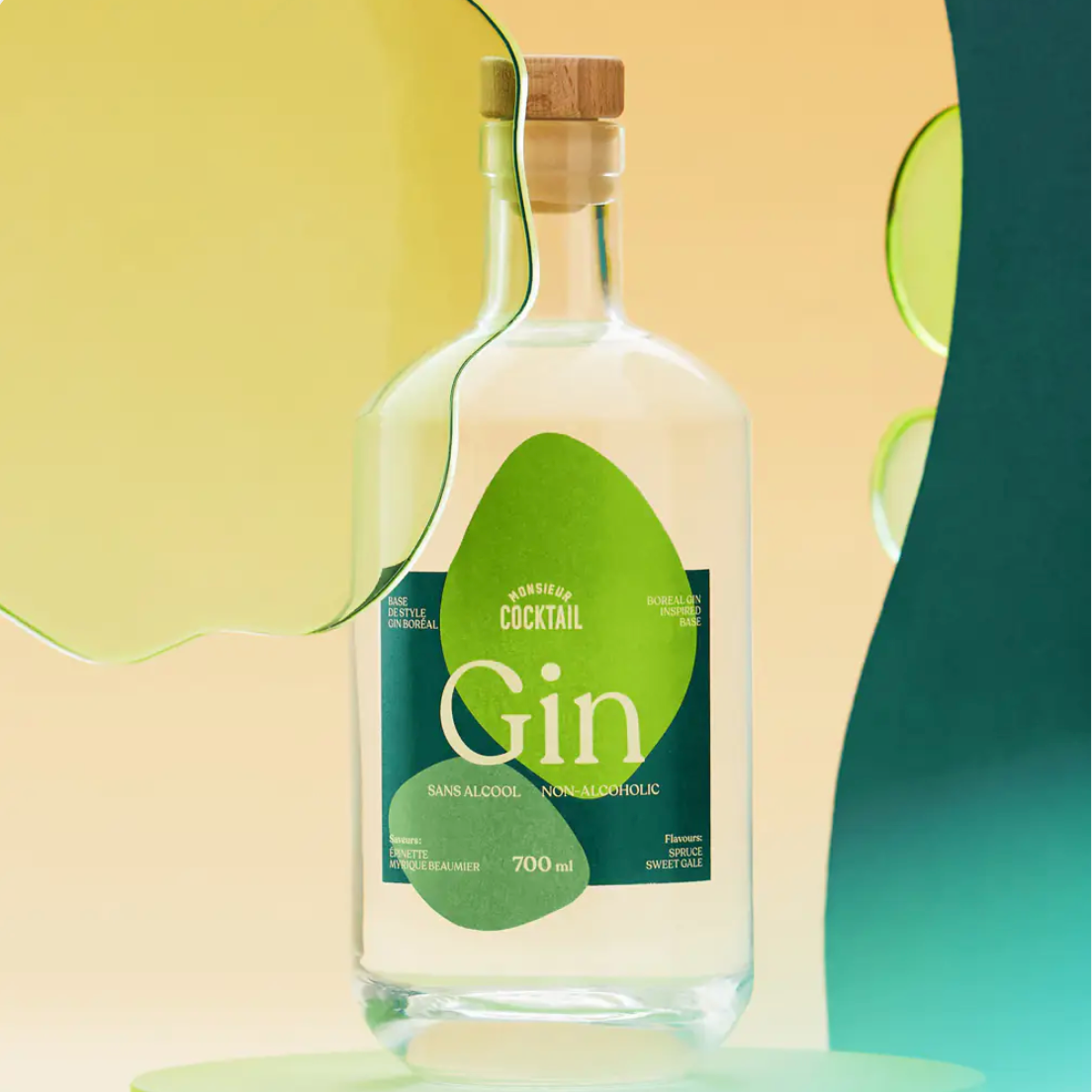 GIN BORÉAL - Monsieur Cocktail (SANS ALCOOL) – Ginius - Gin Artisanal