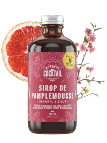 SIROP DE PAMPLEMOUSSE - MONSIEUR COCKTAIL