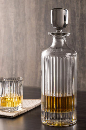 Carafe Bohemia Crystal + 2 OLD FASHIONED